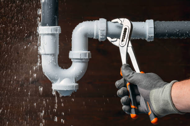 Professional Drain Cleaning technician working in Eaton, OH